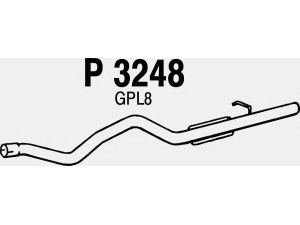 FENNO P3248 išleidimo kolektorius 
 Išmetimo sistema -> Išmetimo vamzdžiai