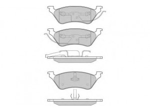 E.T.F. 12-1220 stabdžių trinkelių rinkinys, diskinis stabdys 
 Techninės priežiūros dalys -> Papildomas remontas
05019805AA, 05071948AA, 05019805AA