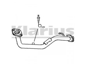 KLARIUS DN539P išleidimo kolektorius 
 Išmetimo sistema -> Išmetimo vamzdžiai
200101U61A, 20010AX600, 200101U61A