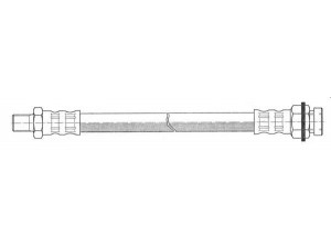 KAWE 510673 stabdžių žarnelė