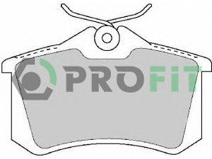 PROFIT 5000-1491 C stabdžių trinkelių rinkinys, diskinis stabdys 
 Techninės priežiūros dalys -> Papildomas remontas
7701206343, 7701206784, 7701207695