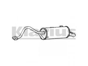 KLARIUS TY504W galinis duslintuvas 
 Išmetimo sistema -> Duslintuvas
1740576071, 1740576072, 1743076072