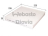 WEBASTO 82D0325153A filtras, salono oras 
 Filtrai -> Oro filtras, keleivio vieta
80292-SDC-A01