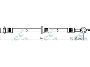 APEC braking HOS4082 stabdžių žarnelė 
 Stabdžių sistema -> Stabdžių žarnelės
9094702C31, 9094702D76