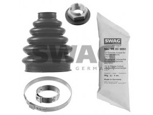 SWAG 50 90 1005 gofruotoji membrana, kardaninis velenas 
 Ratų pavara -> Gofruotoji membrana
1 119 226, 1 119 227, 1 214 388