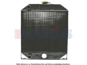 AKS DASIS 440144N radiatorius, variklio aušinimas