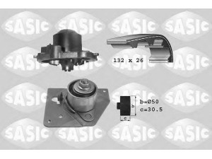 SASIC 3904007 vandens siurblio ir paskirstymo diržo komplektas 
 Diržinė pavara -> Paskirstymo diržas/komplektas -> Paskirstymo diržas/komplektas
MW30620725+MW30621589, 2101000QAC+1680600Q0A