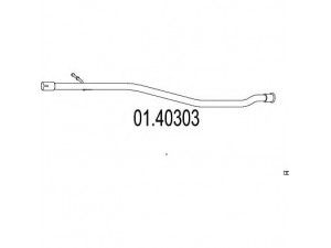 MTS 01.40303 išleidimo kolektorius 
 Išmetimo sistema -> Išmetimo vamzdžiai
X RIPAR.CATAL.
