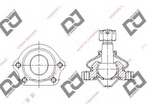 DJ PARTS DB1024 atramos/vairo trauklė 
 Ašies montavimas/vairavimo mechanizmas/ratai -> Sujungimai -> Atramos/vairo trauklė
40110-01G00, 40110-01G25, 40110-01G26