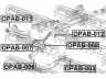 FEBEST OPAB-011 valdymo svirties/išilginių svirčių įvorė
423697, 13219149