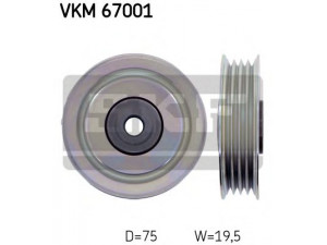 SKF VKM 67001 kreipiantysis skriemulys, V formos rumbuotas diržas 
 Diržinė pavara -> V formos rumbuotas diržas/komplektas -> Laisvasis/kreipiamasis skriemulys
16630-97402, 16630-97402