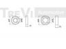 TREVI AUTOMOTIVE WB1374 rato guolio komplektas 
 Ašies montavimas/vairavimo mechanizmas/ratai -> Rato stebulė/montavimas -> Rato guolis