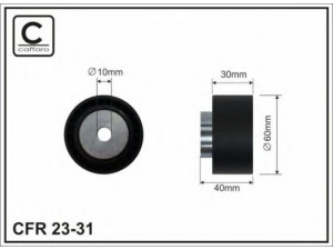 CAFFARO 23-31 kreipiantysis skriemulys, paskirstymo diržas 
 Diržinė pavara -> Paskirstymo diržas/komplektas -> Laisvasis/kreipiamasis skriemulys
0830.28, 0830.29, 0830.30, 0830.31