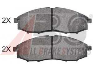 A.B.S. 37541 OE stabdžių trinkelių rinkinys, diskinis stabdys 
 Techninės priežiūros dalys -> Papildomas remontas
41060VK190, D1060-VK190