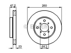 BOSCH 0 986 478 415 stabdžių diskas 
 Stabdžių sistema -> Diskinis stabdys -> Stabdžių diskas
45251 S1A G60, 45251 SS0 000, 45251-S1A-G60