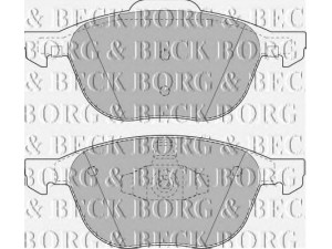 BORG & BECK BBP1864 stabdžių trinkelių rinkinys, diskinis stabdys 
 Techninės priežiūros dalys -> Papildomas remontas
1223682, 1321517, 1360305, 1508074