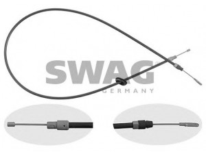 SWAG 10 92 6468 trosas, stovėjimo stabdys 
 Stabdžių sistema -> Valdymo svirtys/trosai
163 420 02 85