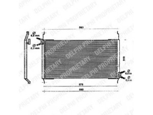 DELPHI TSP0225160 kondensatorius, oro kondicionierius 
 Oro kondicionavimas -> Kondensatorius
46406321