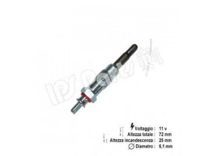 IPS Parts IDG-001 izoliatorius, kaitinimo žvakė 
 Kibirkšties / kaitinamasis uždegimas -> Kaitinimo kaištis