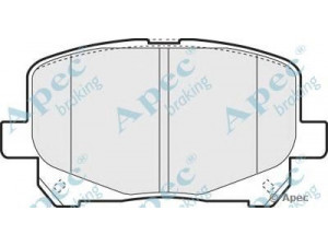 APEC braking PAD1212 stabdžių trinkelių rinkinys, diskinis stabdys 
 Techninės priežiūros dalys -> Papildomas remontas
0446528410, 0446528460