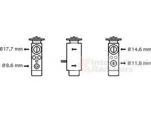VAN WEZEL 30001094 išsiplėtimo vožtuvas, oro kondicionavimas 
 Oro kondicionavimas -> Vožtuvai
1248300484, 1248300684, 1408300484
