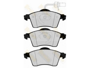 Brake ENGINEERING PA1568 stabdžių trinkelių rinkinys, diskinis stabdys 
 Techninės priežiūros dalys -> Papildomas remontas
1151377, 1201124, 1M212K021AA, 1M212K021BA