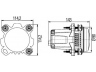 HELLA 1ML 012 488-131 įdėklas, priekinis žibintas