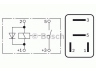 BOSCH 0 332 017 305 relė, pagrindinė srovė; relė