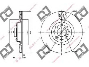 DJ PARTS BD1296 stabdžių diskas 
 Stabdžių sistema -> Diskinis stabdys -> Stabdžių diskas
55700922, 55700923, 5569025