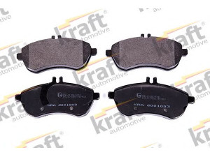 KRAFT AUTOMOTIVE 6001003 stabdžių trinkelių rinkinys, diskinis stabdys 
 Techninės priežiūros dalys -> Papildomas remontas
005 420 08 20, 005 420 09 20, 005 420 15 20
