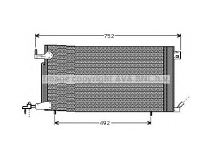 AVA QUALITY COOLING PE5187 kondensatorius, oro kondicionierius