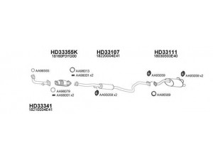 VENEPORTE 330006 išmetimo sistema 
 Išmetimo sistema -> Išmetimo sistema, visa