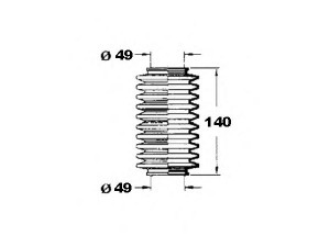 OCAP 1211374 gofruotoji membrana, vairavimas 
 Vairavimas -> Gofruotoji membrana/sandarinimai
4914V002000000