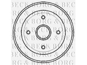 BORG & BECK BBR7124 stabdžių būgnas 
 Stabdžių sistema -> Būgninis stabdys -> Stabdžių būgnas
418001, 9004417, 9156697, 9196290