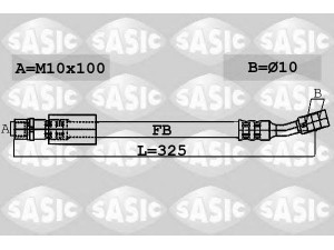 SASIC 6606048 stabdžių žarnelė 
 Stabdžių sistema -> Stabdžių žarnelės
5562245