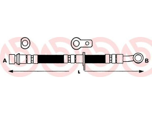 BREMBO T 28 042 stabdžių žarnelė 
 Stabdžių sistema -> Stabdžių žarnelės
1987481246, BFH5712, PHD395, LH0456
