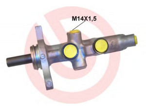 BREMBO M 83 022 pagrindinis cilindras, stabdžiai 
 Stabdžių sistema -> Pagrindinis stabdžių cilindras
4720109050, PMF540