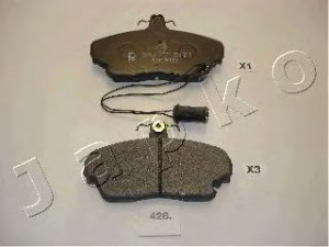 JAPKO 50428 stabdžių trinkelių rinkinys, diskinis stabdys 
 Techninės priežiūros dalys -> Papildomas remontas
45022-SG9-V00