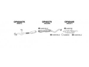 VENEPORTE 400181 išmetimo sistema 
 Išmetimo sistema -> Išmetimo sistema, visa