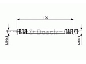 BOSCH 1 987 476 310 stabdžių žarnelė 
 Stabdžių sistema -> Stabdžių žarnelės
7H0 611 776, 7H0 611 776 B, 7H0 611 776 C