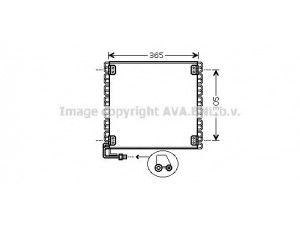 AVA QUALITY COOLING DN5271 kondensatorius, oro kondicionierius
921109X400