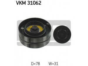 SKF VKM 31062 kreipiantysis skriemulys, V formos rumbuotas diržas 
 Diržinė pavara -> V formos rumbuotas diržas/komplektas -> Laisvasis/kreipiamasis skriemulys
077 109 244 F, 077 109 244 F