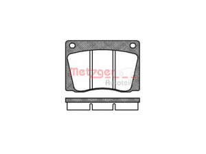 METZGER 0037.00 stabdžių trinkelių rinkinys, diskinis stabdys 
 Techninės priežiūros dalys -> Papildomas remontas
C39136, GBP208, 0005862742, 5862742