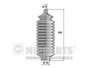 NIPPARTS N2845001 gofruotoji membrana, vairavimas 
 Vairavimas -> Gofruotoji membrana/sandarinimai
MB347364