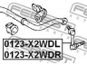 FEBEST 0123-X2WDL šarnyro stabilizatorius 
 Ašies montavimas/vairavimo mechanizmas/ratai -> Stabilizatorius/fiksatoriai -> Savaime išsilyginanti atrama
48810-30070