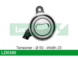 LUCAS ENGINE DRIVE LD0390 įtempiklio skriemulys, paskirstymo diržas
13505-10010