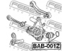 FEBEST BAB-001Z valdymo svirties/išilginių svirčių įvorė
33326767748