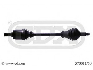 CDX 570011/50 kardaninis velenas 
 Ratų pavara -> Kardaninis velenas