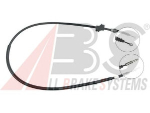 A.B.S. K10167 trosas, stovėjimo stabdys 
 Stabdžių sistema -> Valdymo svirtys/trosai
893.609.721F, 893.609.721F