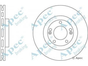 APEC braking DSK2780 stabdžių diskas 
 Stabdžių sistema -> Diskinis stabdys -> Stabdžių diskas
517122L500